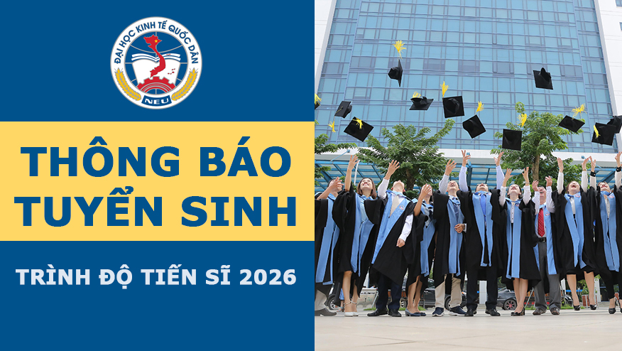 Thông báo tuyển sinh trình độ tiến sĩ năm 2026 (khóa 47)