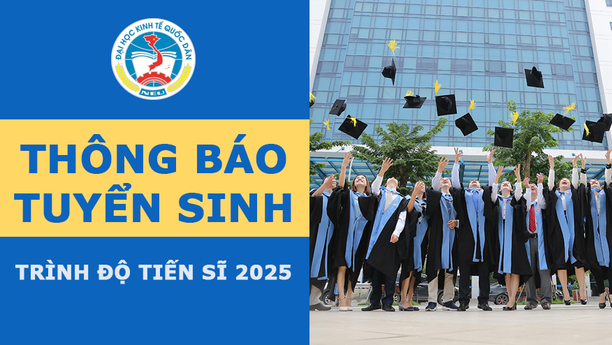 Thông báo chỉ tiêu tuyển sinh trình độ tiến sĩ đợt 2 năm 2025